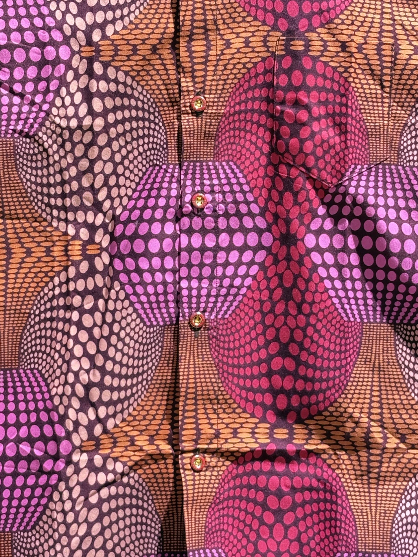 Geometric Ankara Shirt