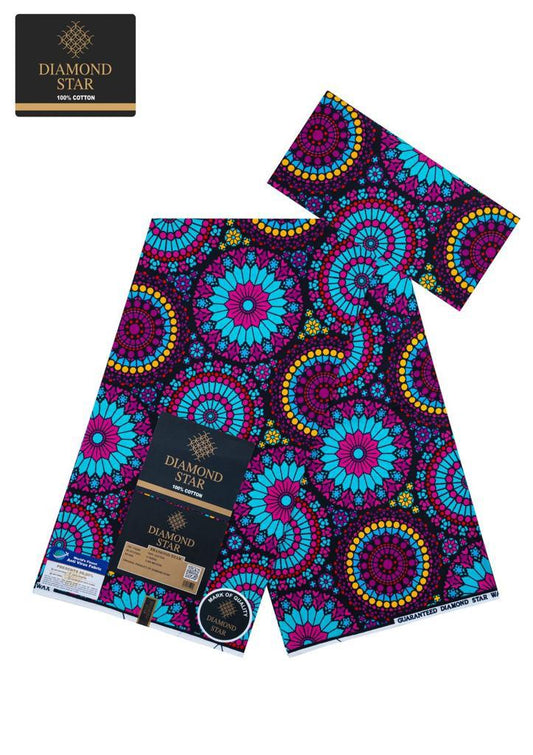 Royal Eclipse Ankara Fabric