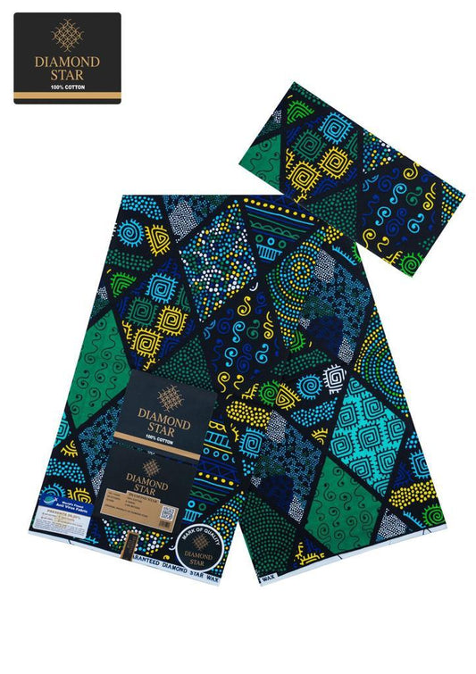 Prism Radiance Akara Print Cotton