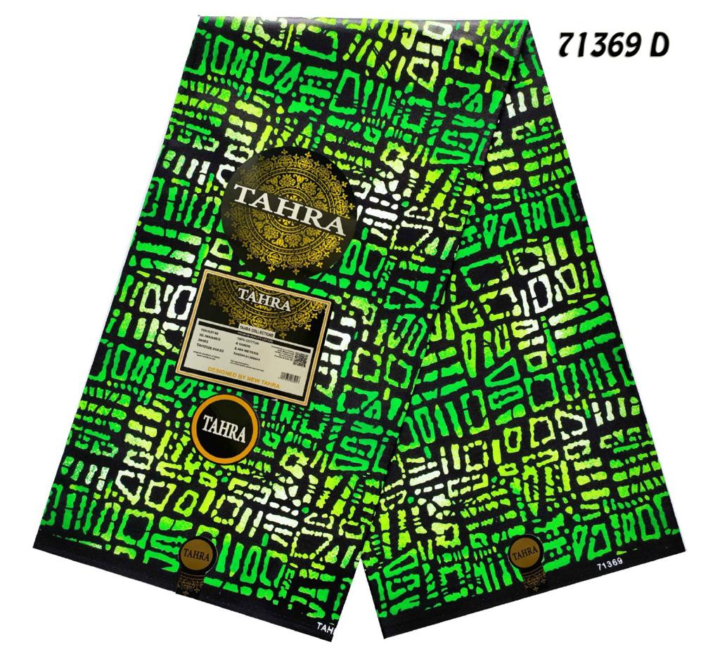 Enchanted Forest Cheetah Ankara Fabric