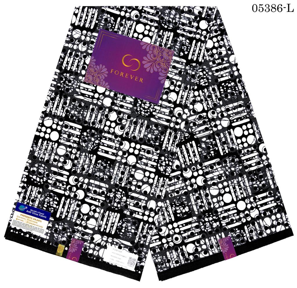 Zebra Chic Ankara Fabric,