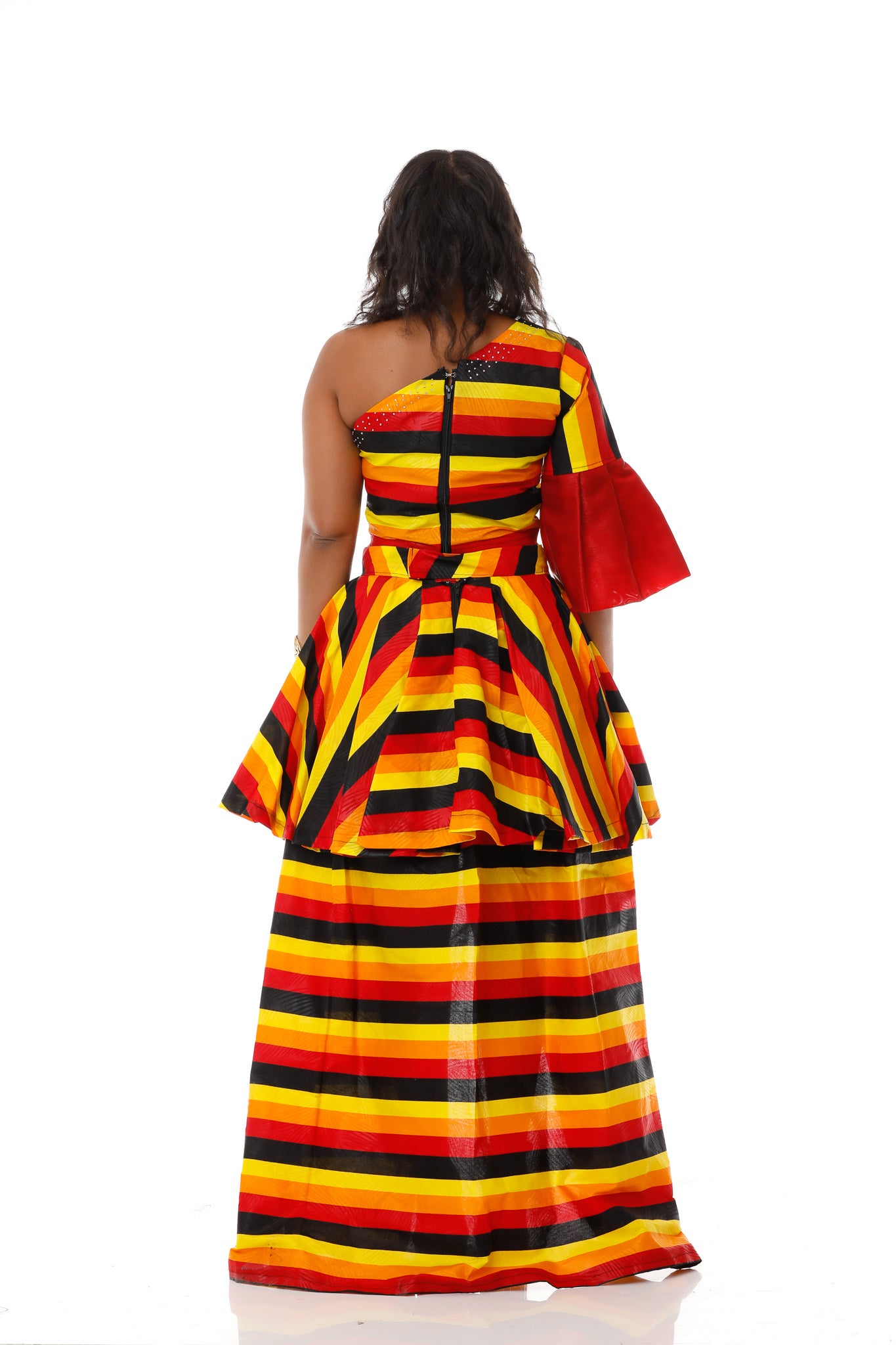 Layers of Africa Ankara two piece