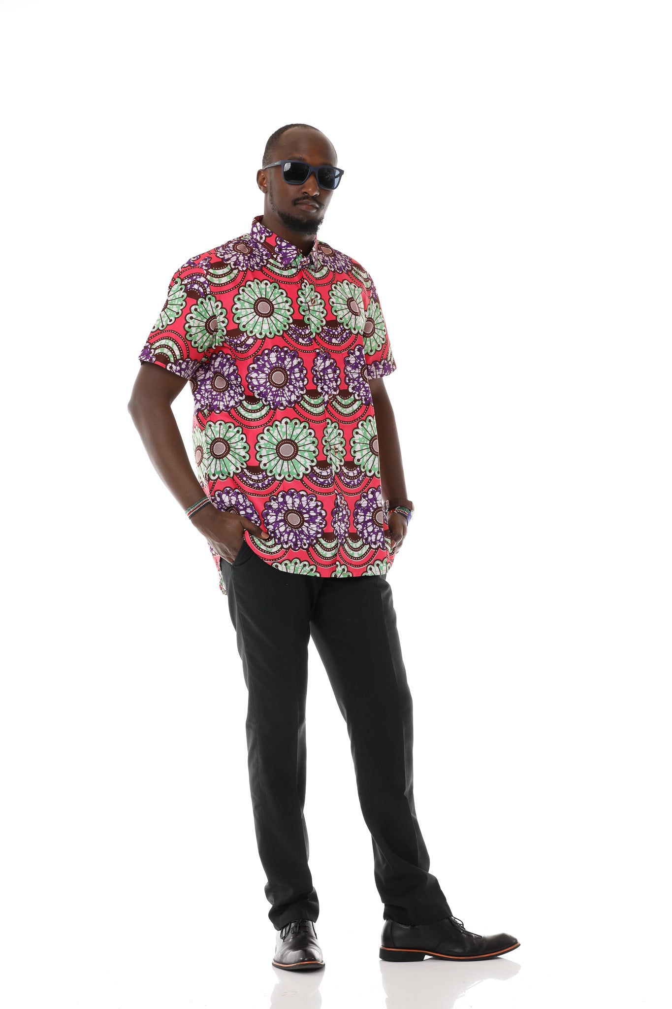 Blossoming print shirt