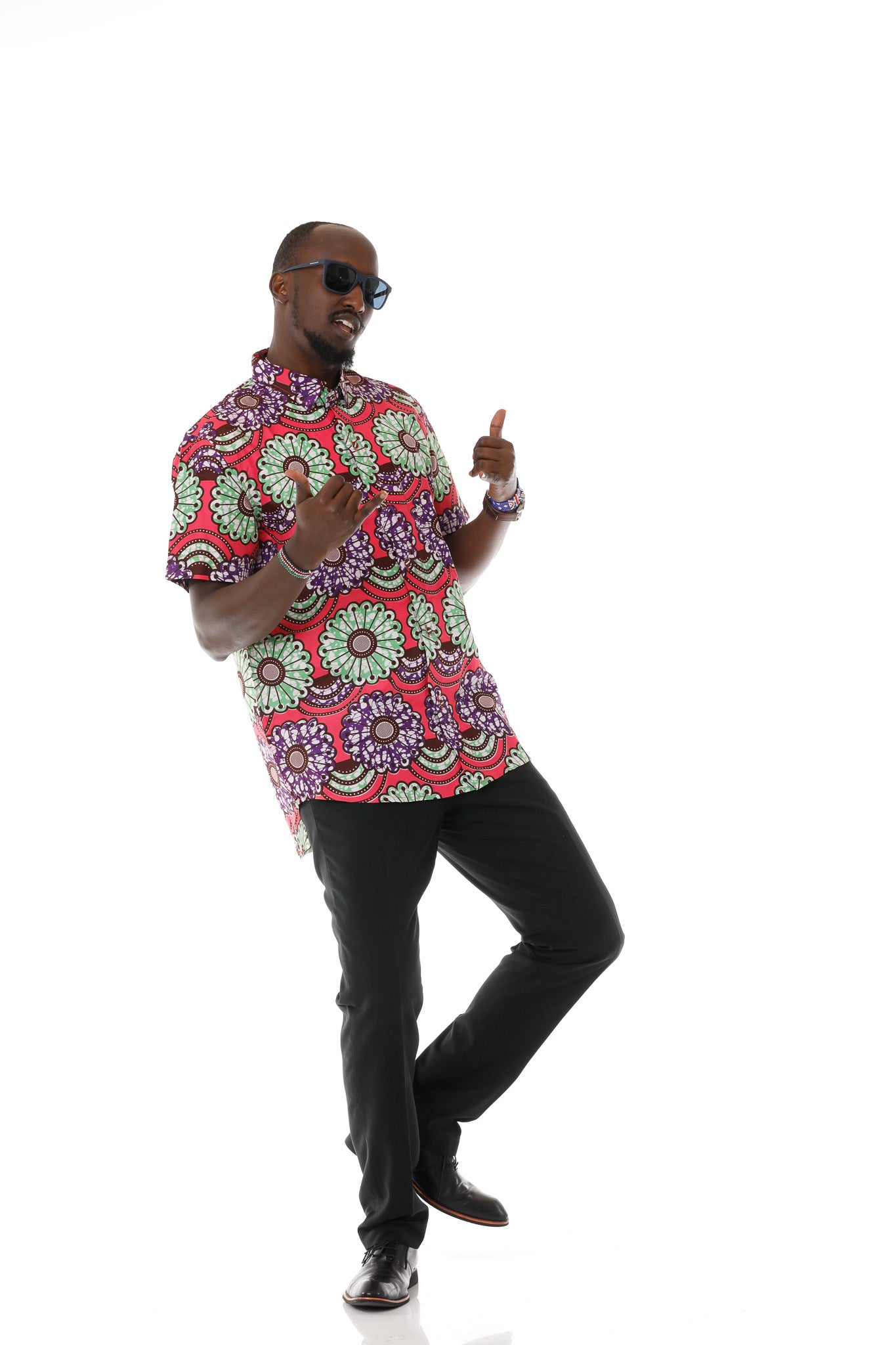 Blossoming print shirt