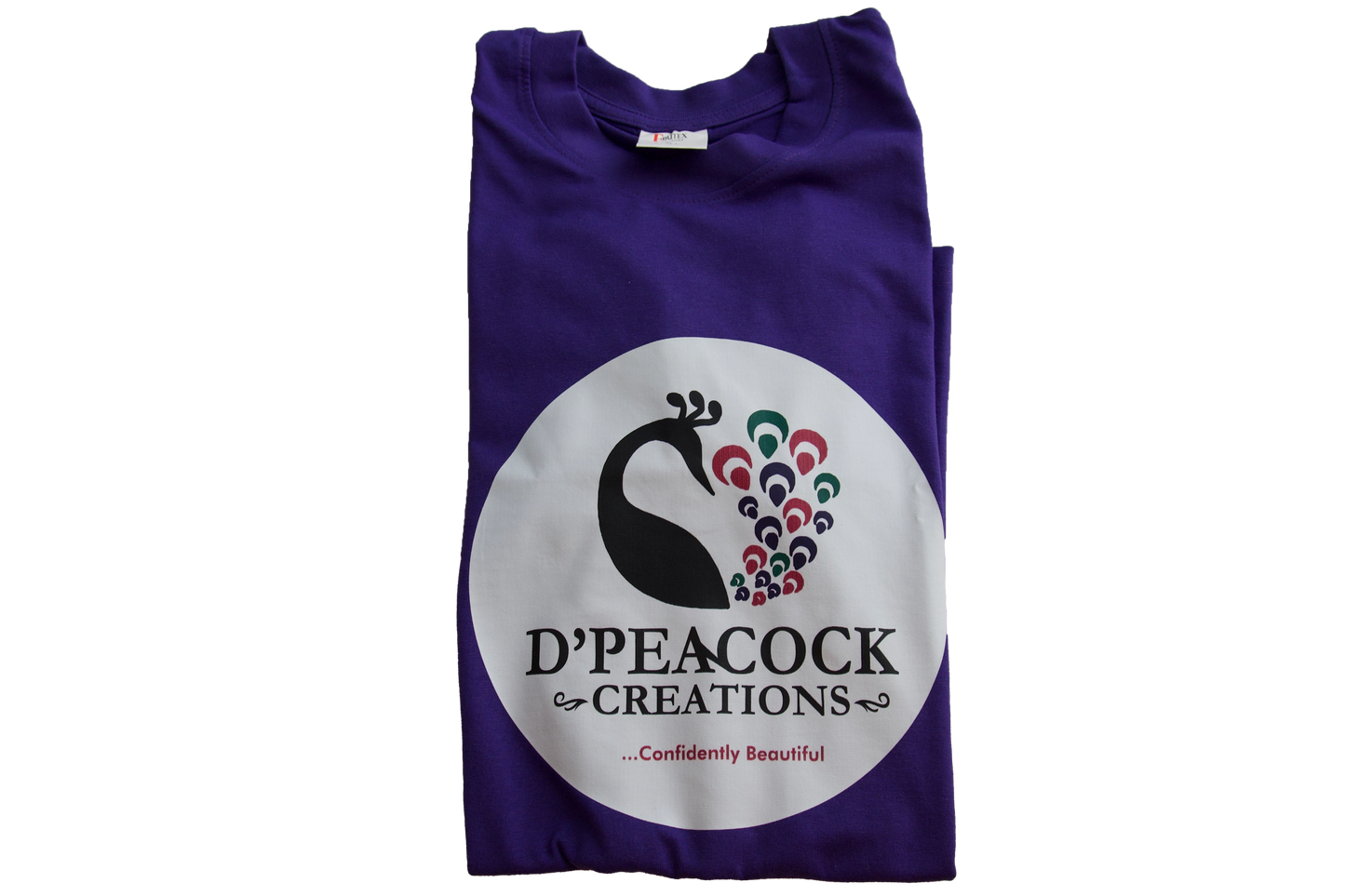 D Peacock Creations Royal Purple T-Shirt