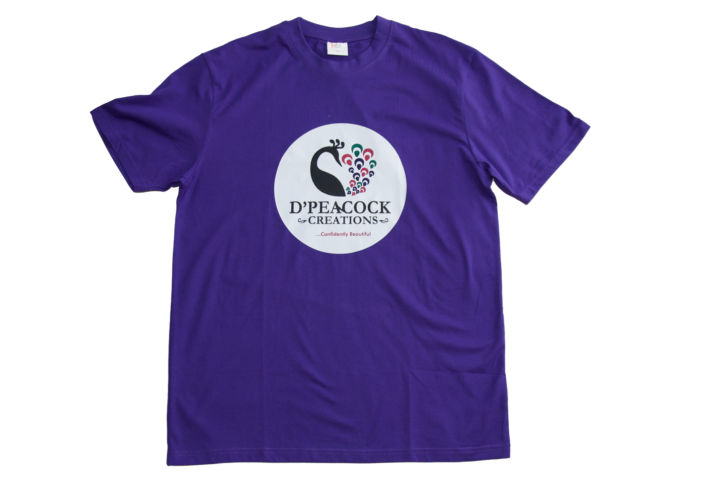 D Peacock Creations Royal Purple T-Shirt
