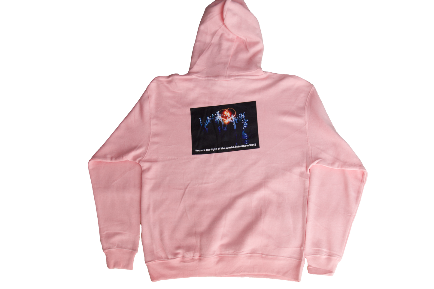 Printed Hoodie Matthew 5;14