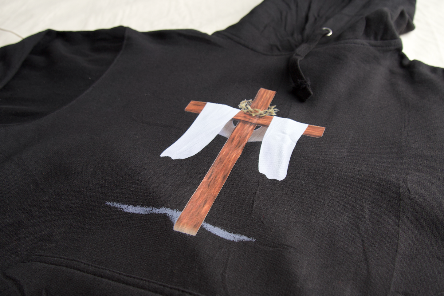 Printed Hoodie Matthew 5;14