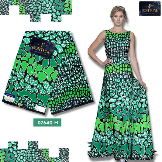 Forest Enigma Ankara Fabric