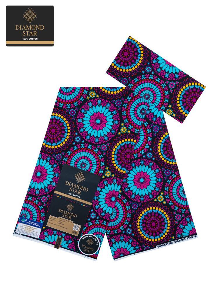 Royal Eclipse Ankara Fabric