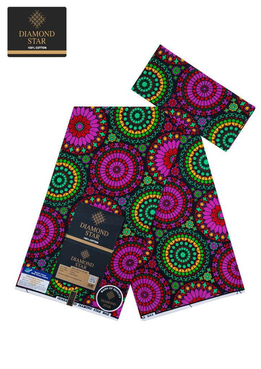 Radiant Fusion Ankara Fabric