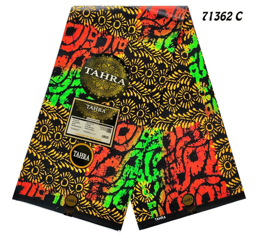 Forest Blaze Ankara Fabric