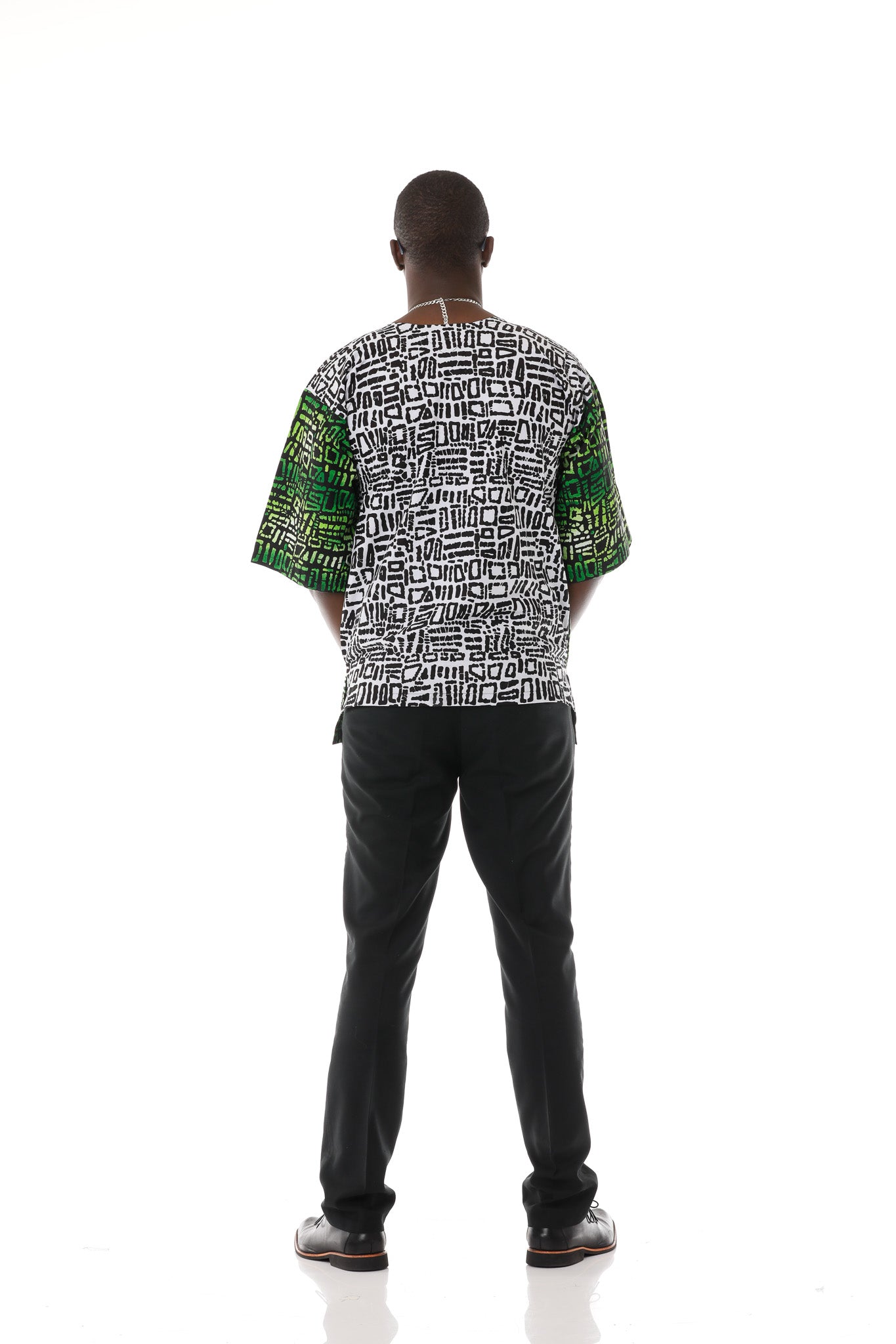 Forest Batik Print Native Shirt